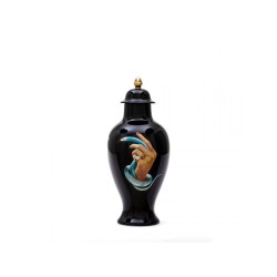 SELETTI Porcelain Vase - Hands with snakes