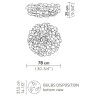 SLAMP Clizia Ceiling lamp / Wall Lamp large