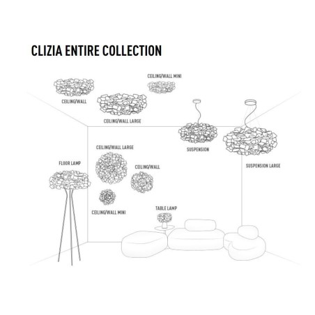 SLAMP Clizia Pendant Lamp large
