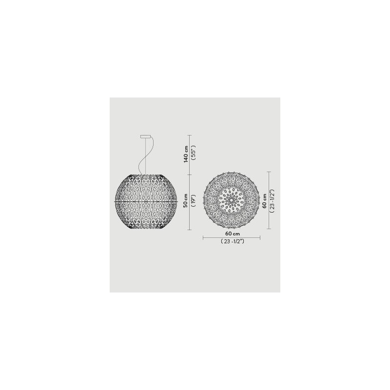 SLAMP Charlotte globe Pendant Lamp