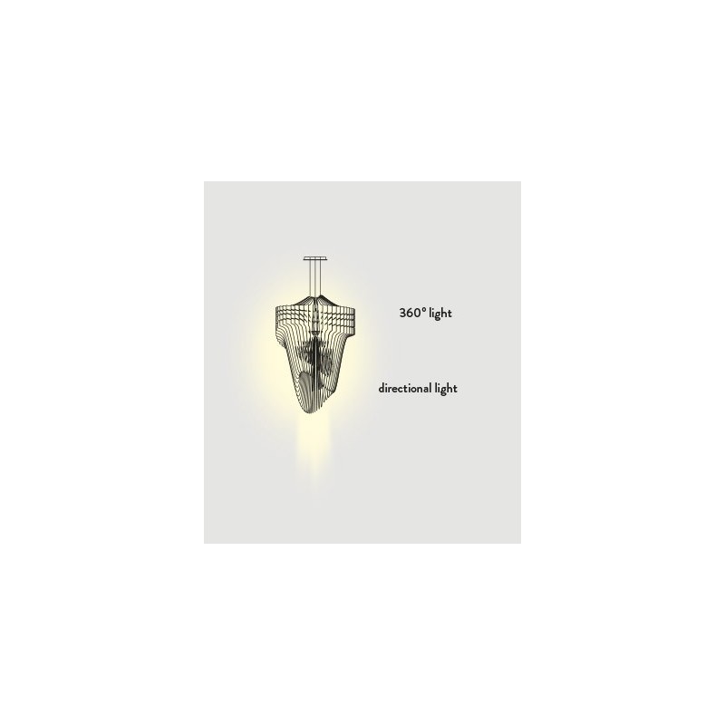 Slamp ARIA Medium suspension lamp