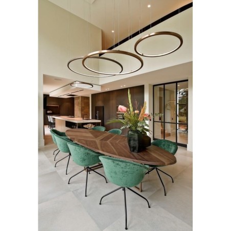 Jacco Maris Brass-O ø 70cm suspension lamp