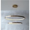 Jacco Maris Brass-O ø 70cm suspension lamp