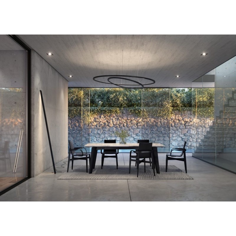 Jacco Maris framed circle ø 50cm suspension lamp