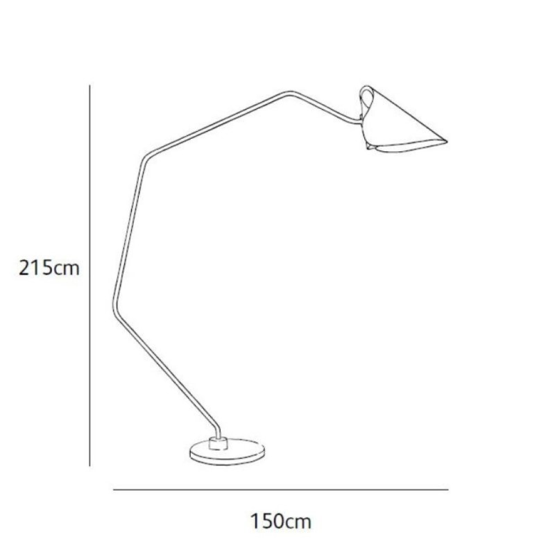 Jacco Maris mrs.Q floor lamp