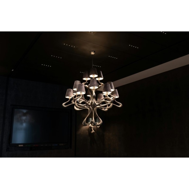Jacco Maris ode 1647 15 light ø 110cm suspension lamp
