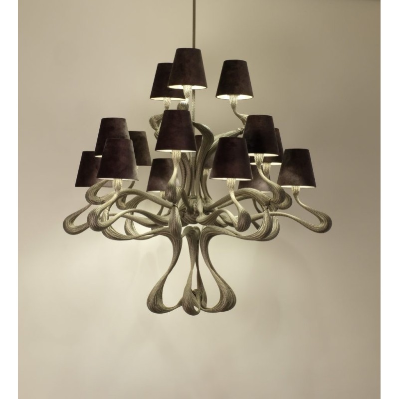 Jacco Maris ode 1647 15 light ø 110cm suspension lamp