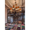 Jacco Maris ode 1647 15 light ø 110cm suspension lamp