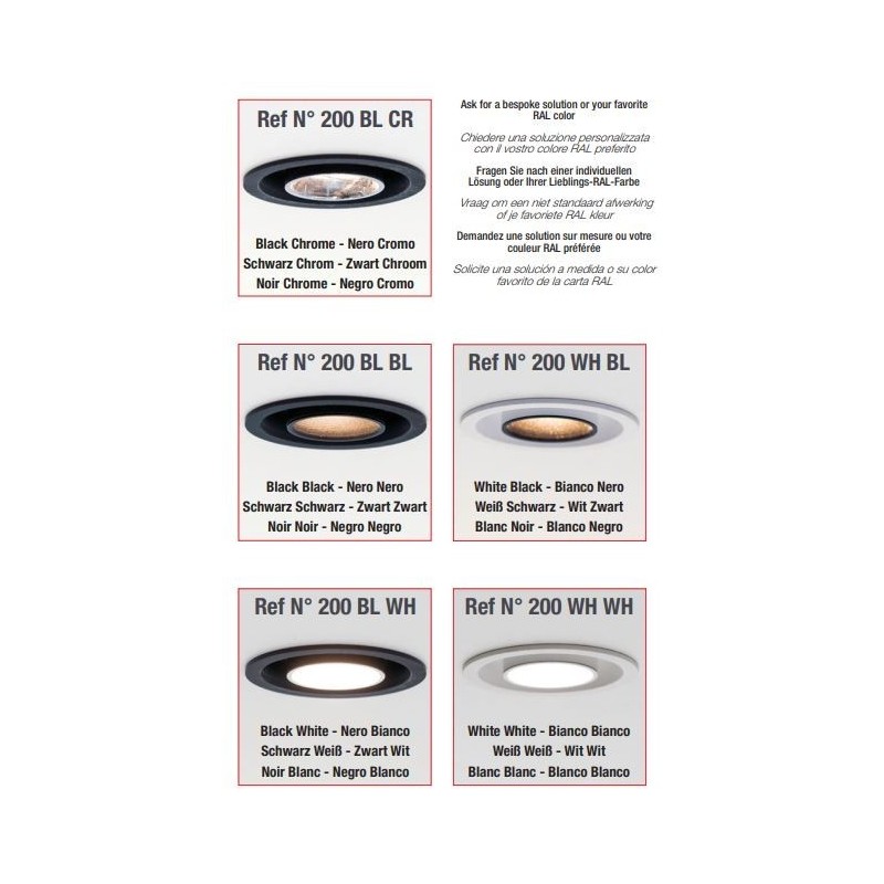Brick In The Wall 200Cent Round Low Trim Excl. Driver Fix Ip54 Bathroom recessed spot