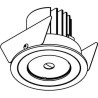 PSM Lighting Nora Dc Dc.1200.10024 Recessed Spot