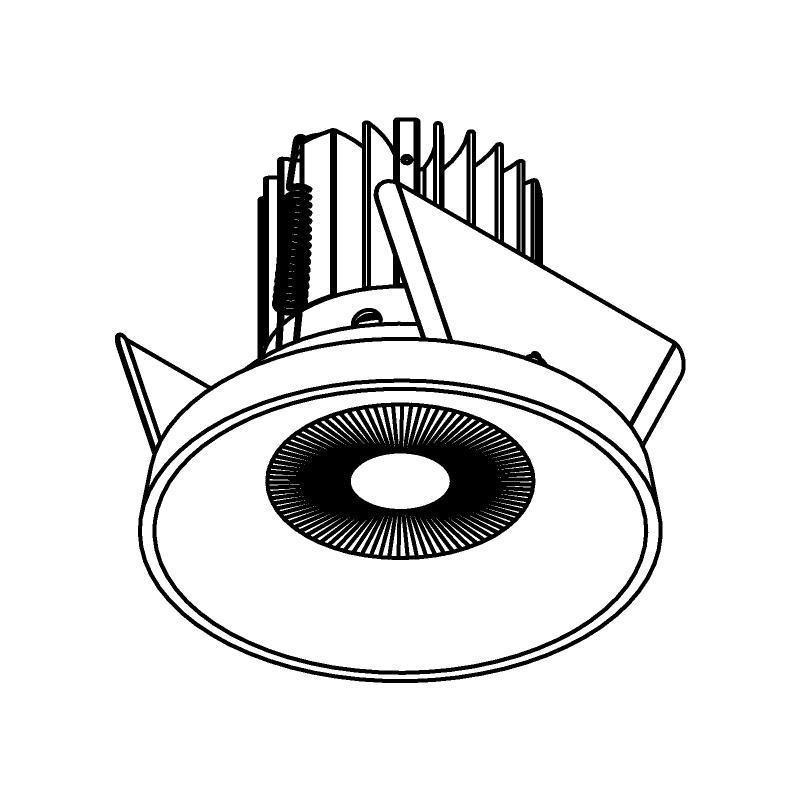 PSM Lighting Odile 2941.Zxo.S1 Recessed Spot