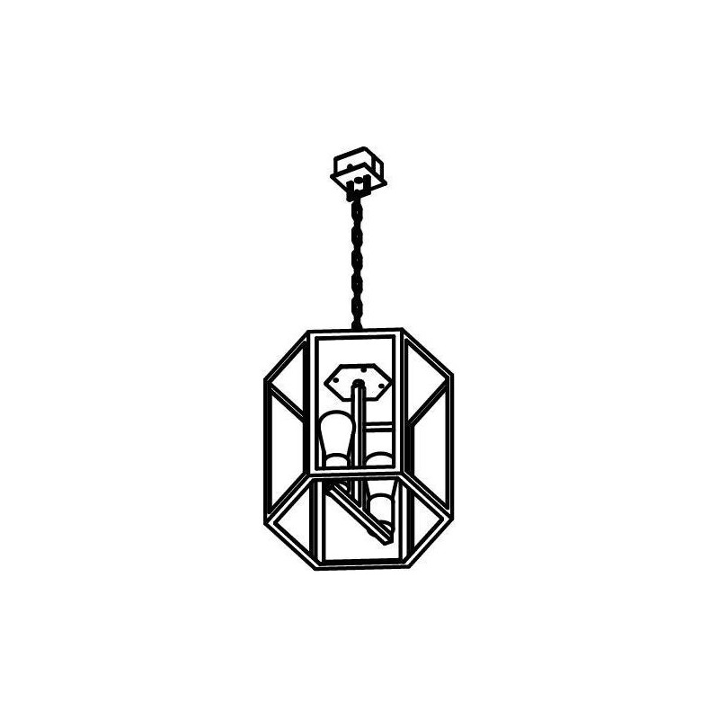 PSM Lighting Polo W747.2.Ch Suspension Lamp