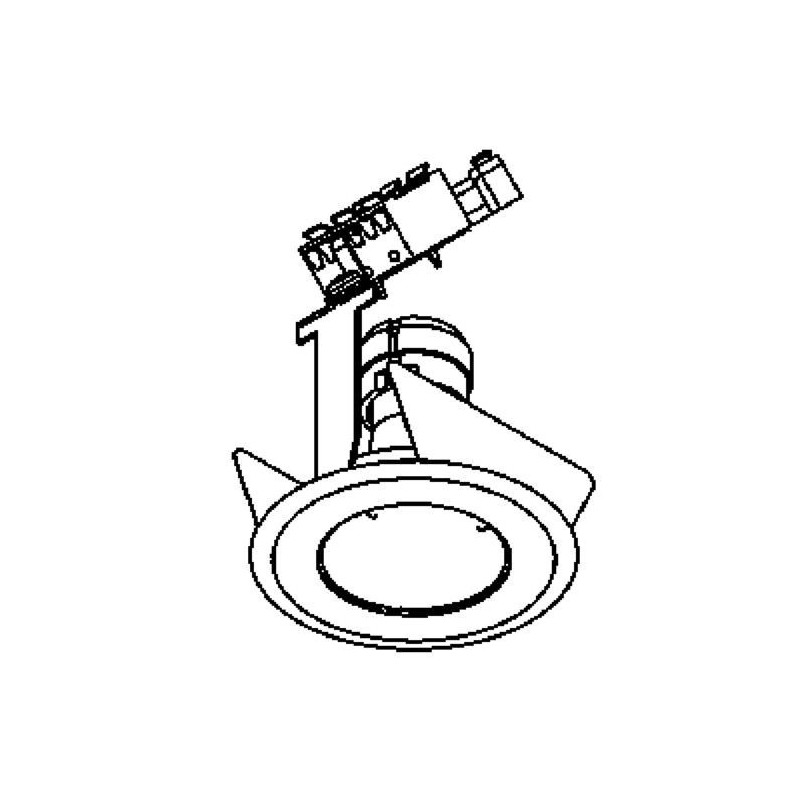 PSM Lighting Ø65-70 Inox 301V.230V Recessed Spot
