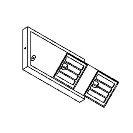 PSM Lighting Spikkio W1204.Es50 Wall Lamp