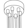 PSM Lighting Rosette Up 059.6 