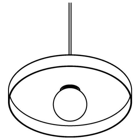 PSM Lighting Skivve 4992.E27 Suspension Lamp
