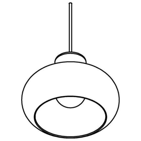 PSM Lighting Evita 4039.S.E27.BRC.13 PSM Lighting Evita 4039.S.E27.BRC.13.TX33 Suspension lamp