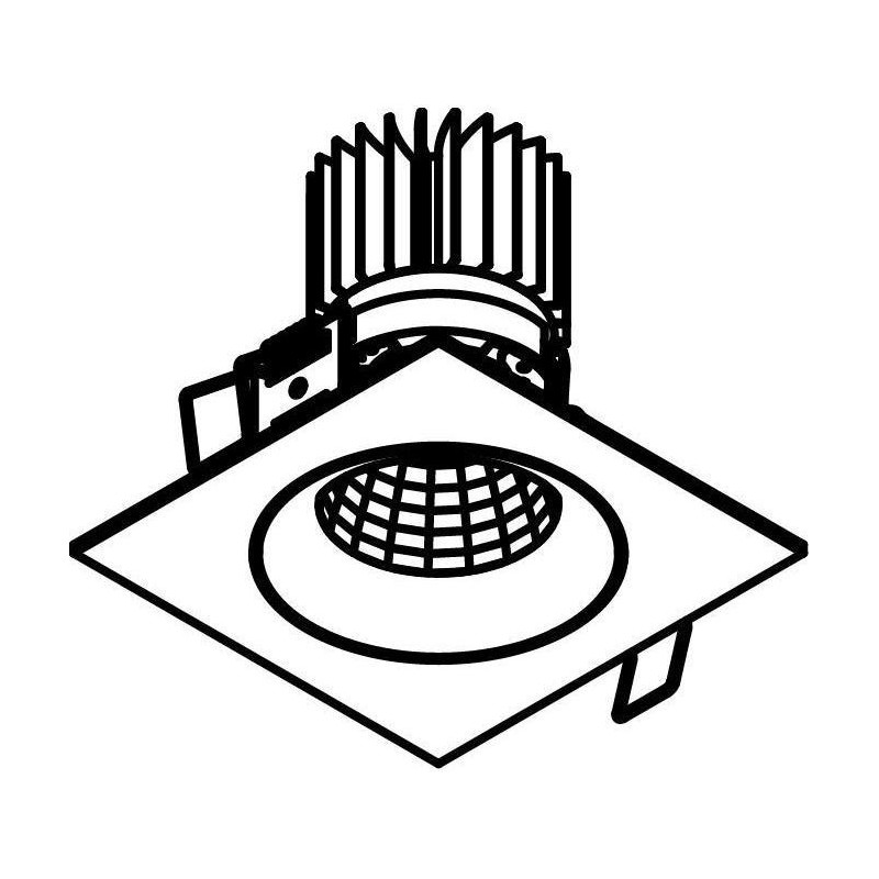 PSM Lighting Ø80 Luxor Xtm.1300.10015.S1 Recessed Spot