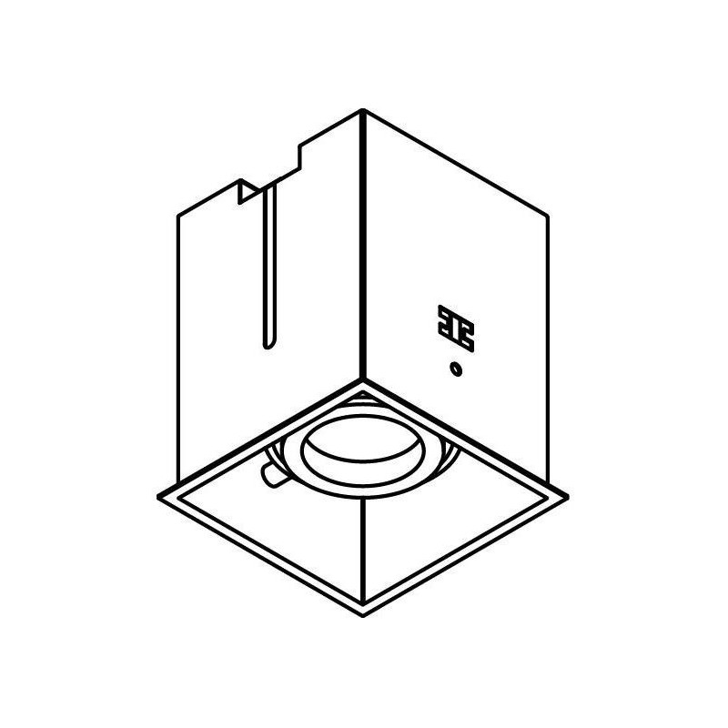PSM Lighting Spinner X Ds 1881Ds.Es50 Recessed Spot