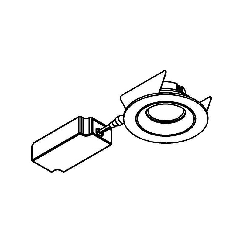 PSM Lighting Nova 444.10014 Recessed Spot