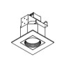 PSM Lighting Coco Kubo Gala Bora Coco.Es50 Recessed Spot