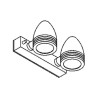 PSM Lighting Cuba W1321.220 Wall Lamp