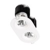 PSM Lighting Ø80 Luxor Xtm.1300.10048.S1 Recessed Spot