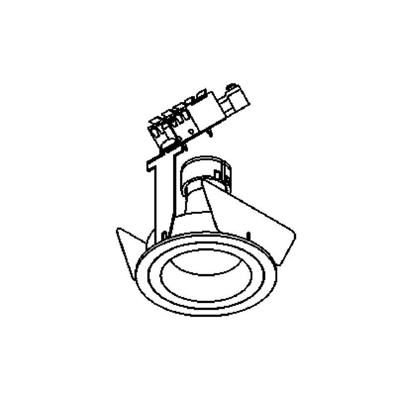 PSM Lighting Ø70 Yoko.Es50 Recessed Spot