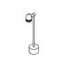 PSM Lighting Cuba W1330 Garden Pole