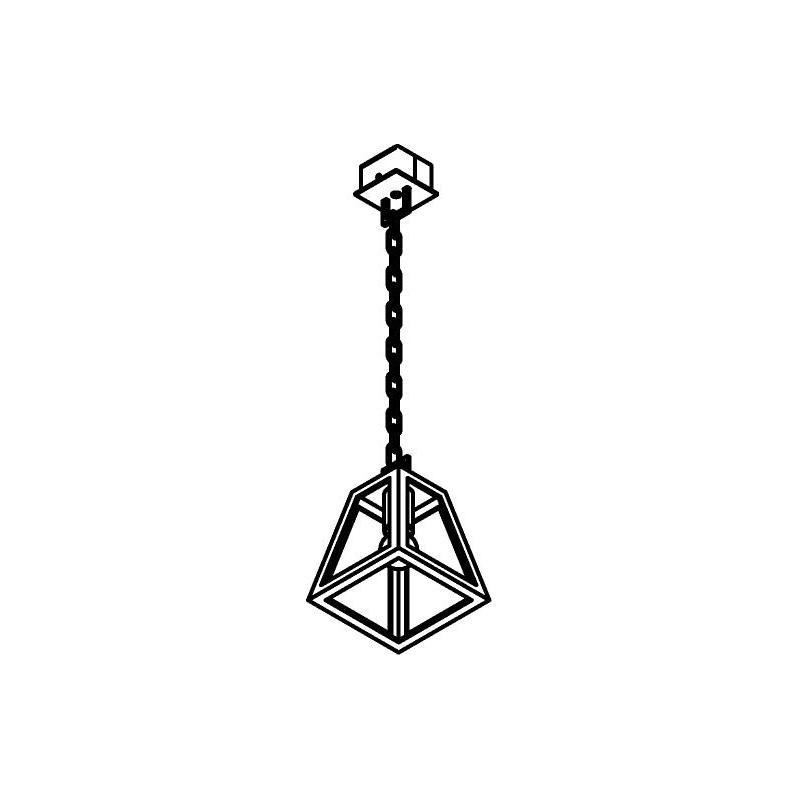 PSM Lighting Polo W743.Ch Suspension Lamp