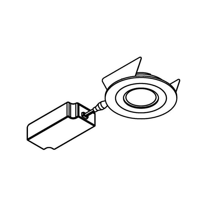 PSM Lighting Nova 444.10010 Recessed Spot