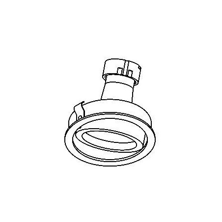 PSM Lighting Ø80 Convertible System Cascambioc Recessed Spot