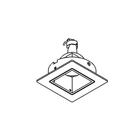 PSM Lighting Square Click System Castomba.Dicro Recessed Spot
