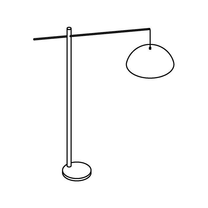 PSM Lighting Hangover 1598 PSM Lighting Hangover 1598.190 Floor lamp