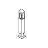 PSM Lighting Elba T486.800 Garden Pole