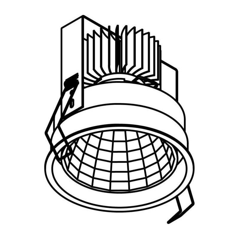 PSM Lighting Koza X - Inca Xtm 1766.2000.Ip20 Recessed Spot
