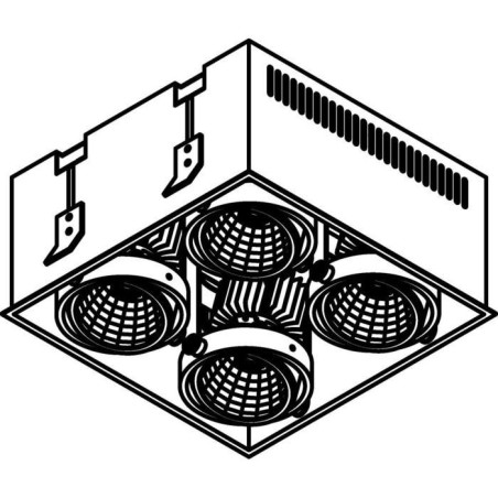 PSM Lighting Spinner Xtm 1974.Ip20 Recessed Spot