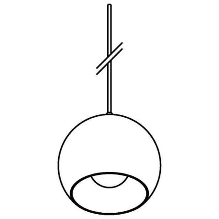 PSM Lighting Moby 5096.B.E27.1M PSM Lighting Moby 5096.B.E27.1M.TX1 Suspension lamp