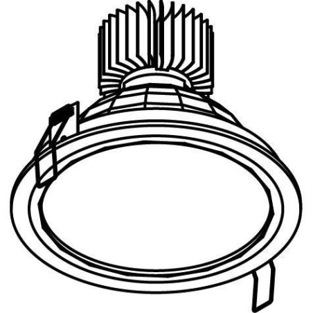 PSM Lighting Koza X - Inca Xtm 1768.1300.Ip20.Pl Recessed Spot