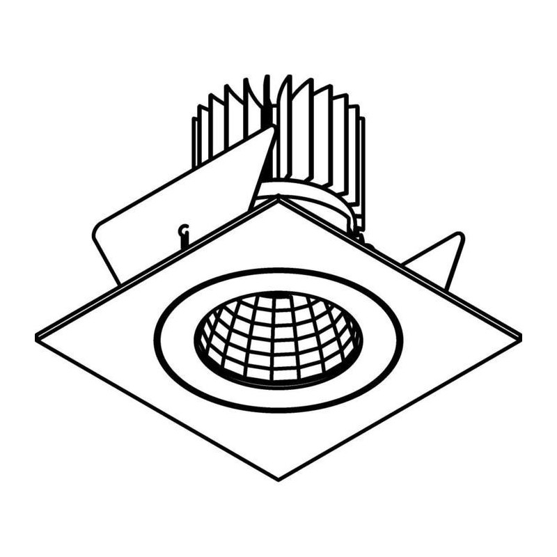 PSM Lighting Ø80 Luxor Xtm.1300.10012.S2 Recessed Spot