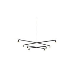 Trizo21 Austere-Chandelier 2X RF 75 suspension lamp