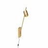 Trizo21 Aude-Wall L plug with honeycomb wall lamp