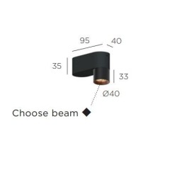 Trizo21 Audy 1 up Rounded with honeycomb ceiling lamp