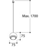 TAL BERRIER JUNIOR SUSPENSION THIN WIRE M10 suspension lamp