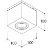 Tal BRIX OUT CEILING 36° Deckenlampe