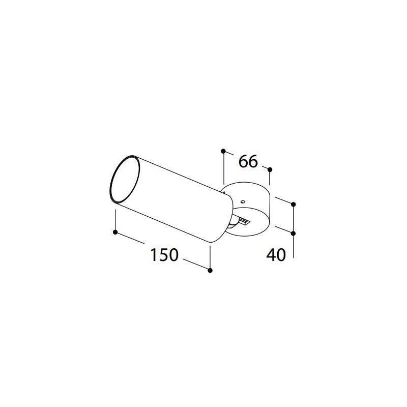 Tal Lighting FUNNEL ELBOW 150 GU10 Deckenlampe
