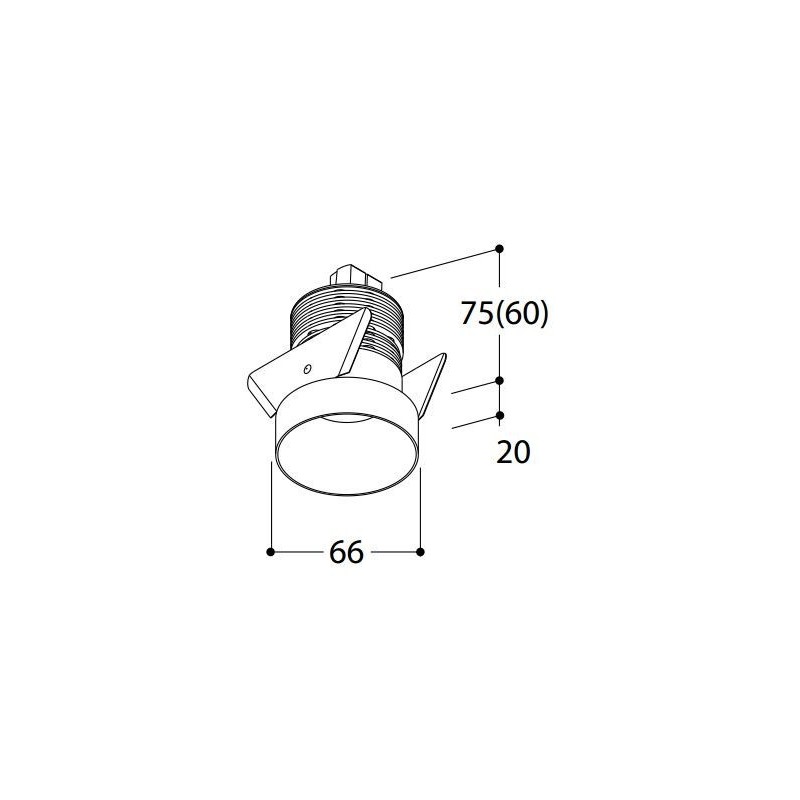 Tal Lighting FUNNEL EXO HALOLED LEAF Einbaustrahler