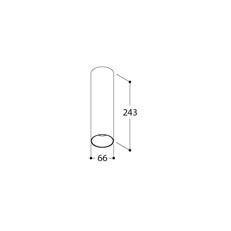Tal Lighting FUNNEL ON 240 GU10 Deckenlampe
