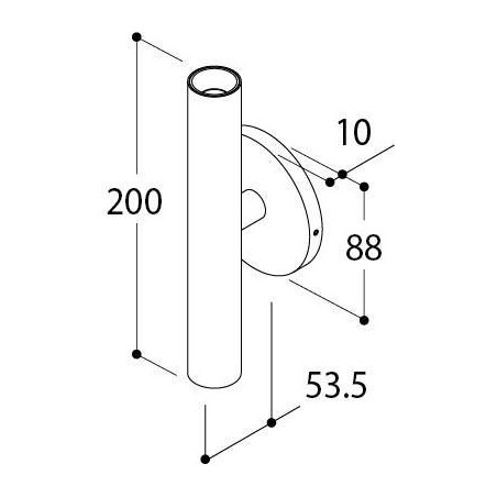 TAL HABANA UP/DOWN BASE WC wall lamp