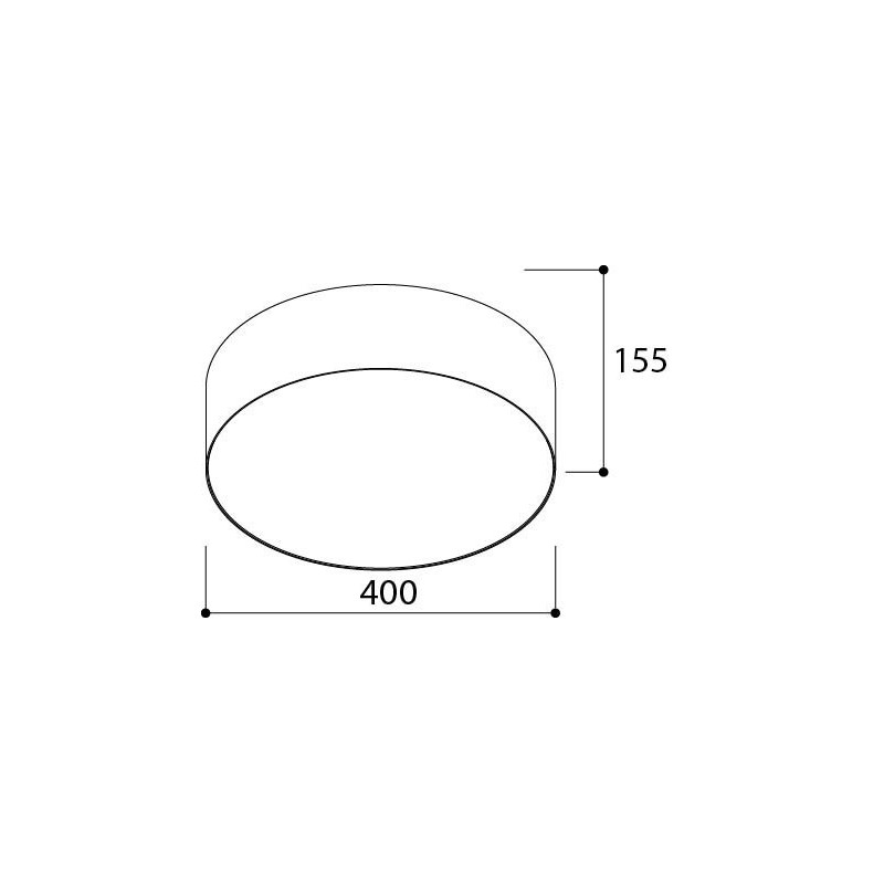Tal Lighting HUBBLE 400 Surface Mounted Deckenlampe